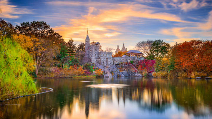 Belevedere Castle in Central Park, New York